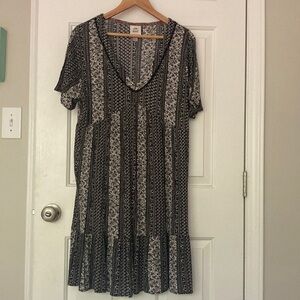 Knox Rose Short Sleeves Rayon Dress